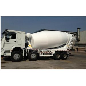 Safety Belts Concrete Mixer Truck With Adjustable Steering Wheel