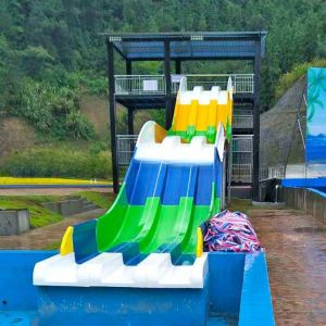 Large Scale Combination Amusement Park Water Slide For Adult