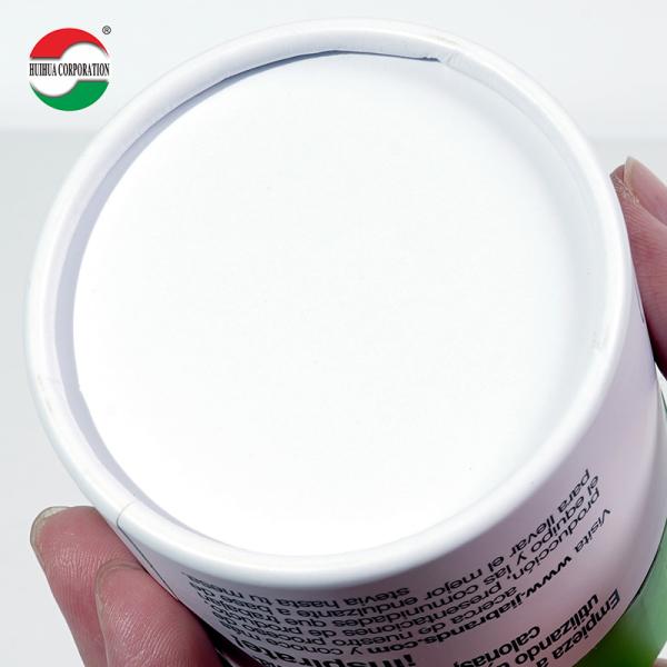 Custom Printed Kraft Paper Tube with Foil Lining for Food Powder