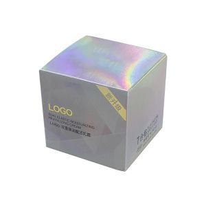 Non-toxic Empty Paper Skincare Face Cream Packaging Box CMYK Pantone Colour