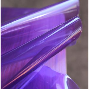 Thermoplastic Polyurethane 0.6mm Translucent Iridescent Fabric