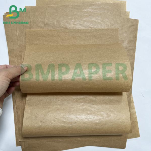 40grs food safe one side premium glossy brown sack kraft paper