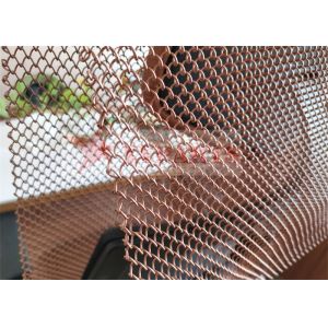 Hanging Woven Wire Mesh Shower Curtain Aluminum Coil