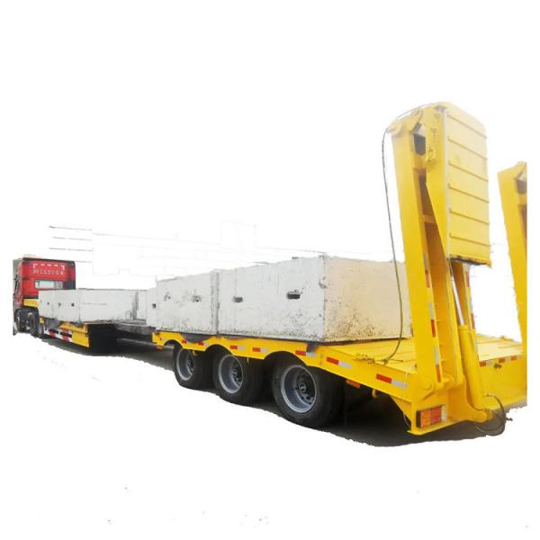 Extendable Axles 65 Tons Low Loader Trailer for Flexible and Versatile Cargo
