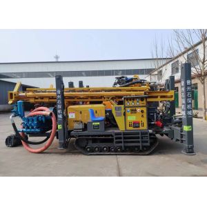 St350 Drillable 350m Pneumatic Water Well Drilling Large Steel Crawler