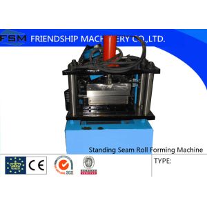 Galvanized Steel Standing Seam Roll Forming Machine With 45# Roller
