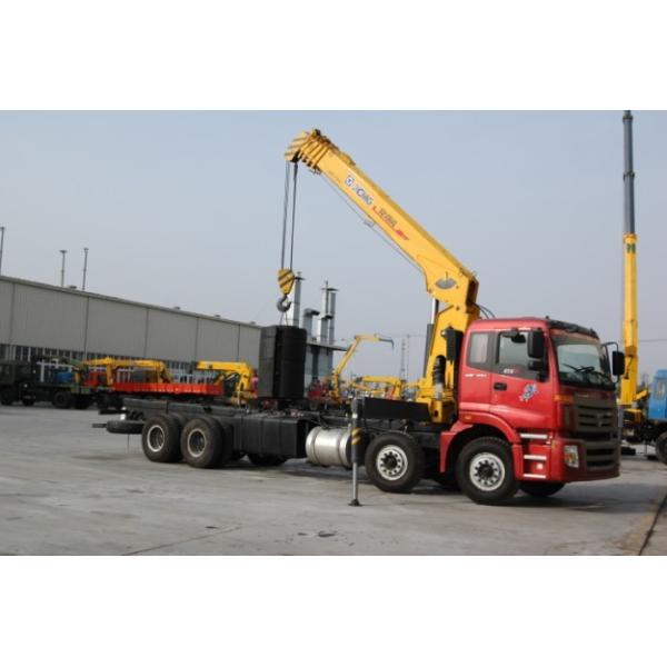 Effective 14 Ton Transportation XCMG Hydraulic Knuckle Boom Truck Mounted Crane