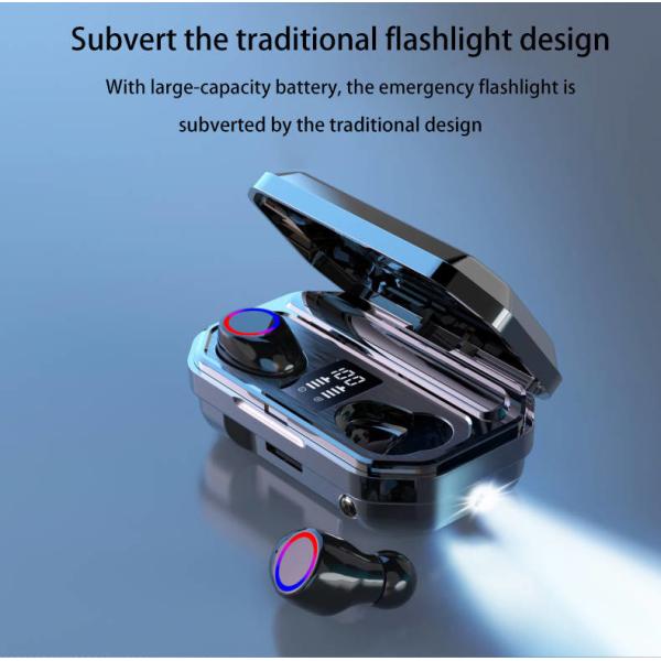 Wireless Earpods Sports Earphones HiFi Stereo Sound 5.0 Bluetooth Connect