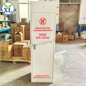 China HFC227EA Fire Extinguishing System Clean Gas Library Fire Equipment Installation on sale