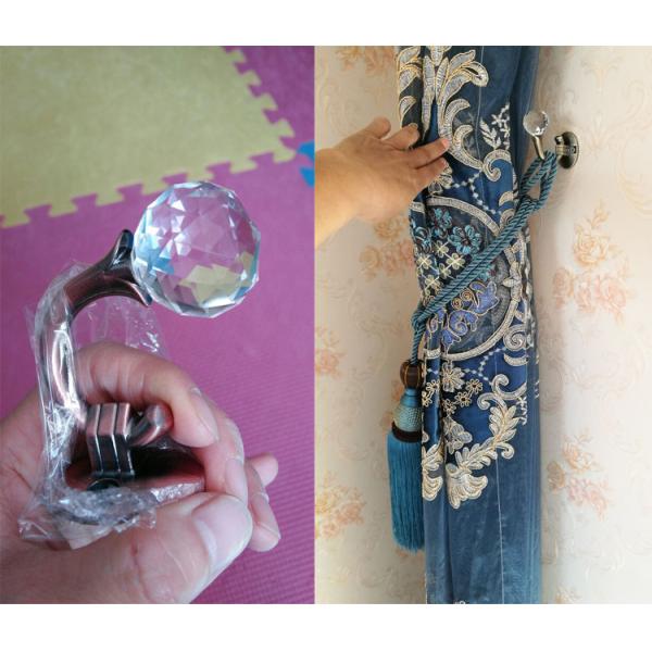 High quality classical customized metal zinc alloy curtain hooks for home decorations