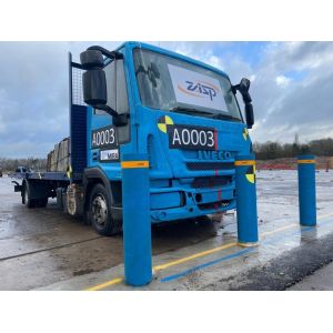 Crash Rated Q345 Heavy Duty Safety Bollard Electric Security Bollards