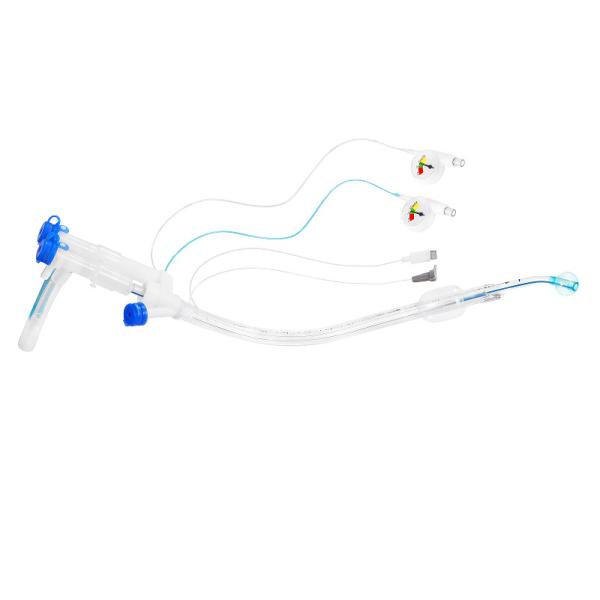 Video Left Double Lumen Endobronchial Tube With Camero 37Fr For Anesthesia Department