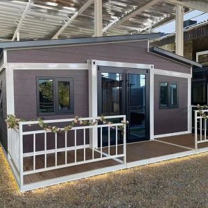 Multi-function Steel Expandable Container Houses 2 3 Bedrooms Mobile Homes with