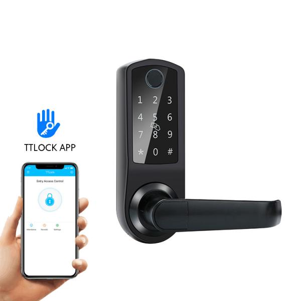 Buy Easloc Biometric Fingerprint Door Lock 30mm Office Aluminium Alloy at wholesale prices