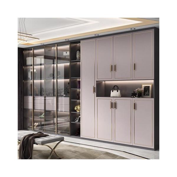 Buy SS304 White Wine Rack Living Room Display Cabinet With Clear Glass Door at wholesale prices