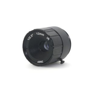 3Mega pixels 12mm CS lens IR Fixed CS Lens 1/3" CS F1.6 lens for CCTV Security
