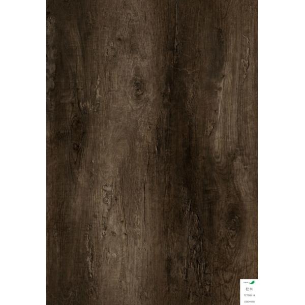 Buy Fireproof Rigid Vinyl Flooring / Plastic Plank Flooring 1220*180mm Size at wholesale prices