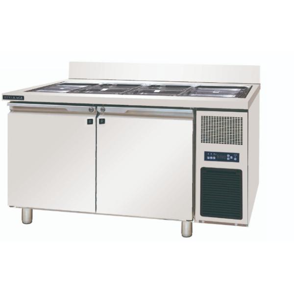 Buy 420L Stainless Steel Fridge Freezer , 400W Counter Top Salad Fridge at wholesale prices
