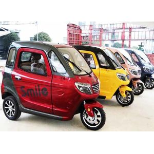 3 Wheel Disc Brake Loading 225Kg Passenger Electric Tricycle