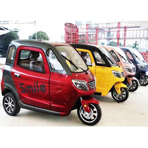 1500W Fully Enclosed Electric Tricycle For Disabled People