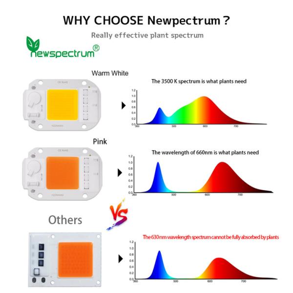 230V AC COB LED Chip High Power Garden Lighting Epistar Chip