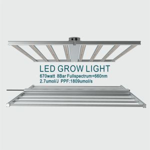 Vertical Grow Systems 670W 3000K Horticulture Led Lights