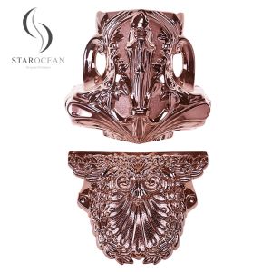 Quality Copper Or Bronze ABS Material And Coffin Accessories And Decoration Wholesale18# B for sale