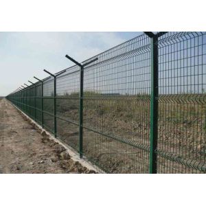 Anping Yuanmai Line Post 60*2mm Galvanized and power coated Airport Perimeter