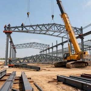 Manufacture Price Prefabricated Building Steel Structure Frame Customizable