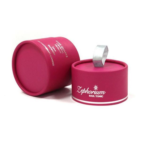 Premium Hot Sell Eco Friendly Paper Jar Round Tube Box For Candle Packaging Custom Logo