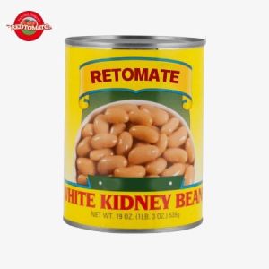Convenient Canned White Kidney Beans In Brine 800g Nutritious Food