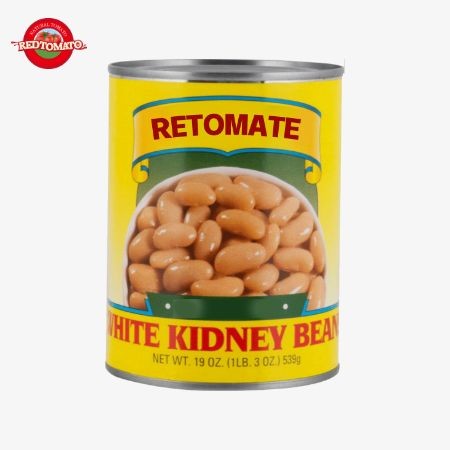 Buy Convenient Canned White Kidney Beans In Brine 800g Nutritious Food at wholesale prices