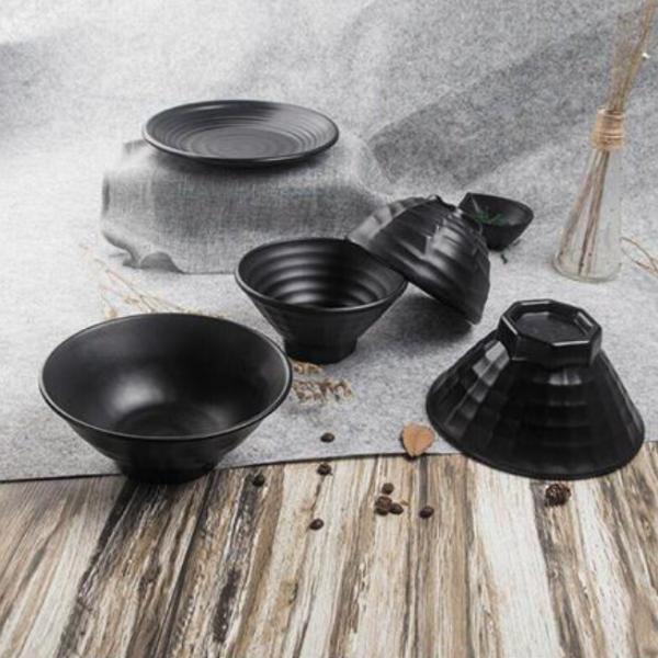 Buy OEM ODM Available Melamine Soup Plate Imitation Porcelain Rectangle at wholesale prices