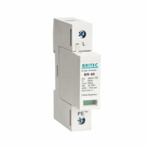 BR275-60 2P 2P ac SPD 60kA Single Phase Surge Arrester surge Protection Device
