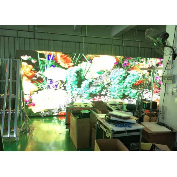 Super Slim Outdoor Led Display Screen Lightweight 40000 Pixels/Sqm