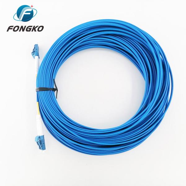 Singlemode Fiber Optic Armoured Pigtail Patch Cord LC/UPC-LC/UPC Connector