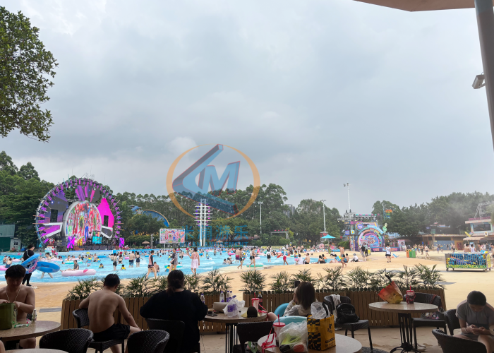 Artificial Wave Surf Pool Big Scale Low Noise 2-10m Wave Length