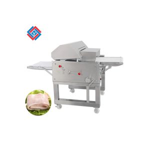 SS304 Automatic Pig Skin Peeling Machine Pork Skin Remover