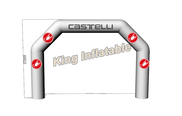 Outdoor Durable Oxford Event White Inflatable Arches For Promotion Or Advertising