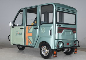 Electric passenger tricycle with solar panels battery 60V50AH lithium battery