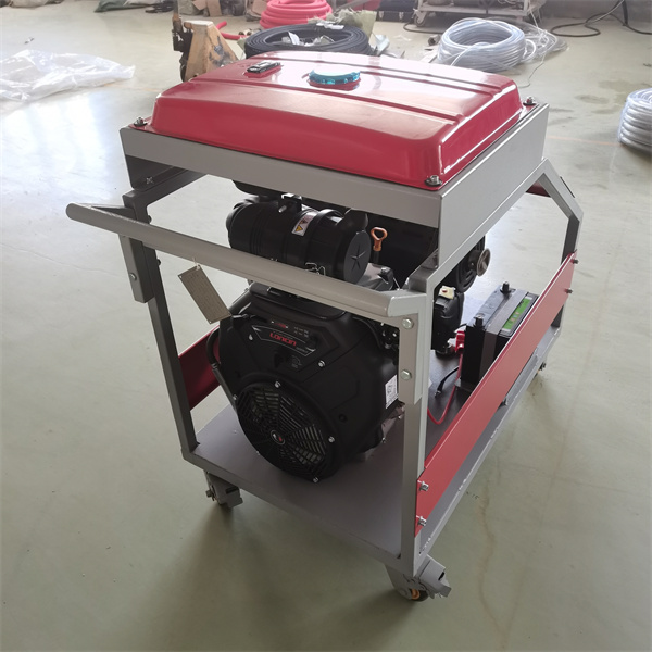 Concrete High Pressure Water Jet Cleaner Steel Structure Rust Removal 50MPa