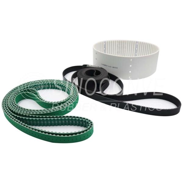 Construction Works Essential Auto Double Sided White PU Timing Belt with