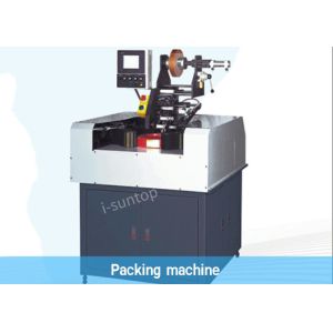 Automatic PLC Control 780RPM Wire Coiling And Packing Machine With PVC Film
