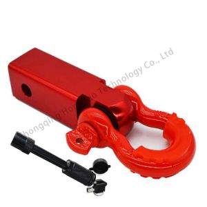 Electrolytic Treatment 3/4 Inch Off Road Shackle Hitch Receiver for Truck Jeep