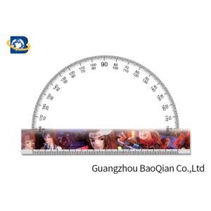 School Students Kids Custom Printed Rulers Stationery Set Food Grade 3D