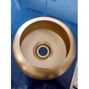 Rustproof 1.2mm Thickness Lampshade Copper Spinning Parts