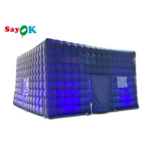 Quality Automatic Inflatable Party Tent House Nightclub For Rental 7x7x4mH for sale