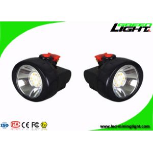 Anti Explosive Miners Cap Lamps Cordless , Hard Hat Led Lights Long Life Span
