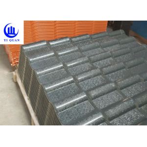 UPVC Soundproof Nonflammable Plastic Corrugated Roof Panels Synthetic Resin