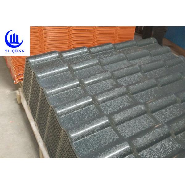 Buy Sound Heat Insulation PVC ASA Resin Roof Tile 1050mm For Residential Traditional Building at wholesale prices